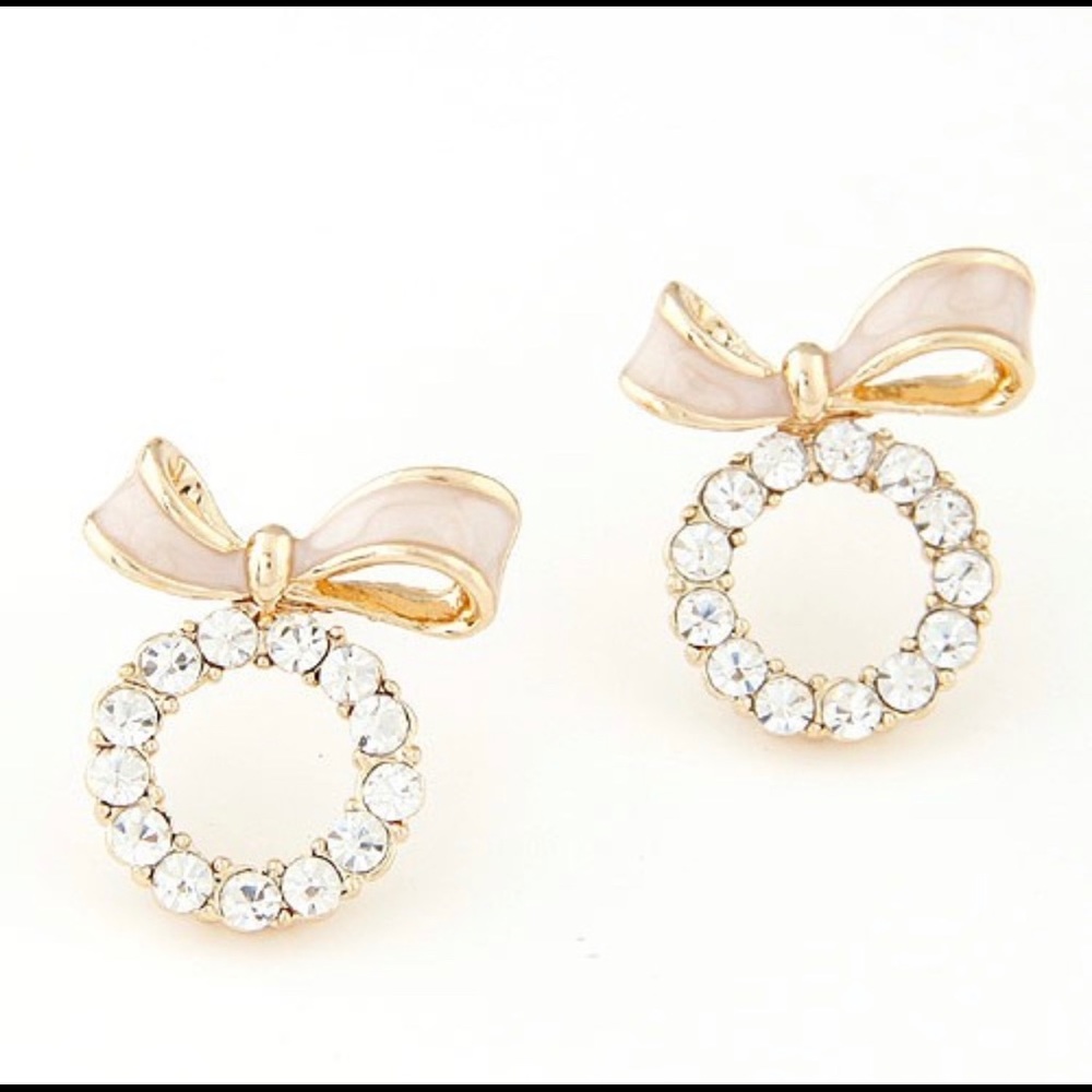 Irene Bow Statement Earrings